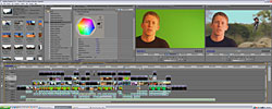 Realtime chroma key