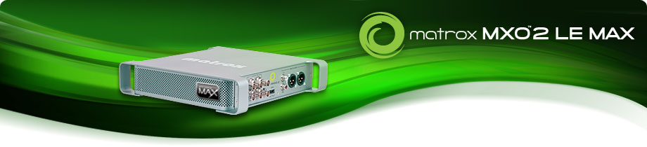 Professional HD/SD video and audio I/O