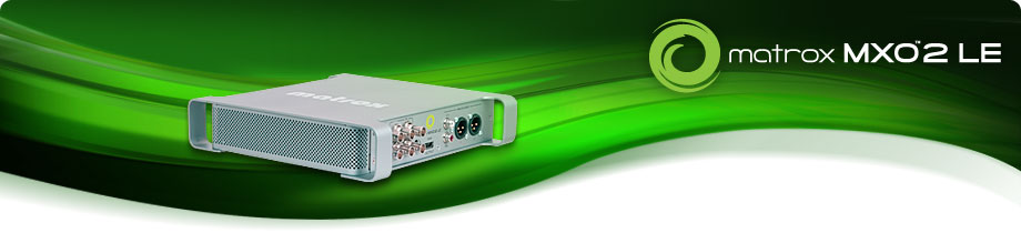 Professional HD/SD video and audio I/O